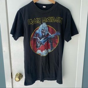Iron Maiden 2007 Graphic T-Shirt Size M Black